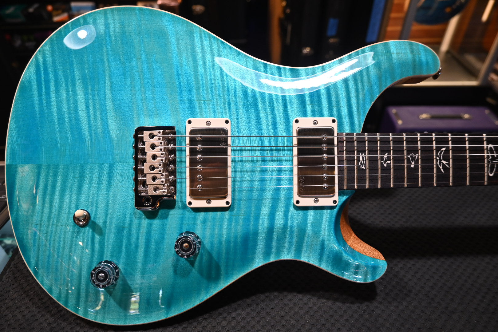 PRS CE 22 Limited Edition - Carroll Blue Guitar #4274 - Danville Music