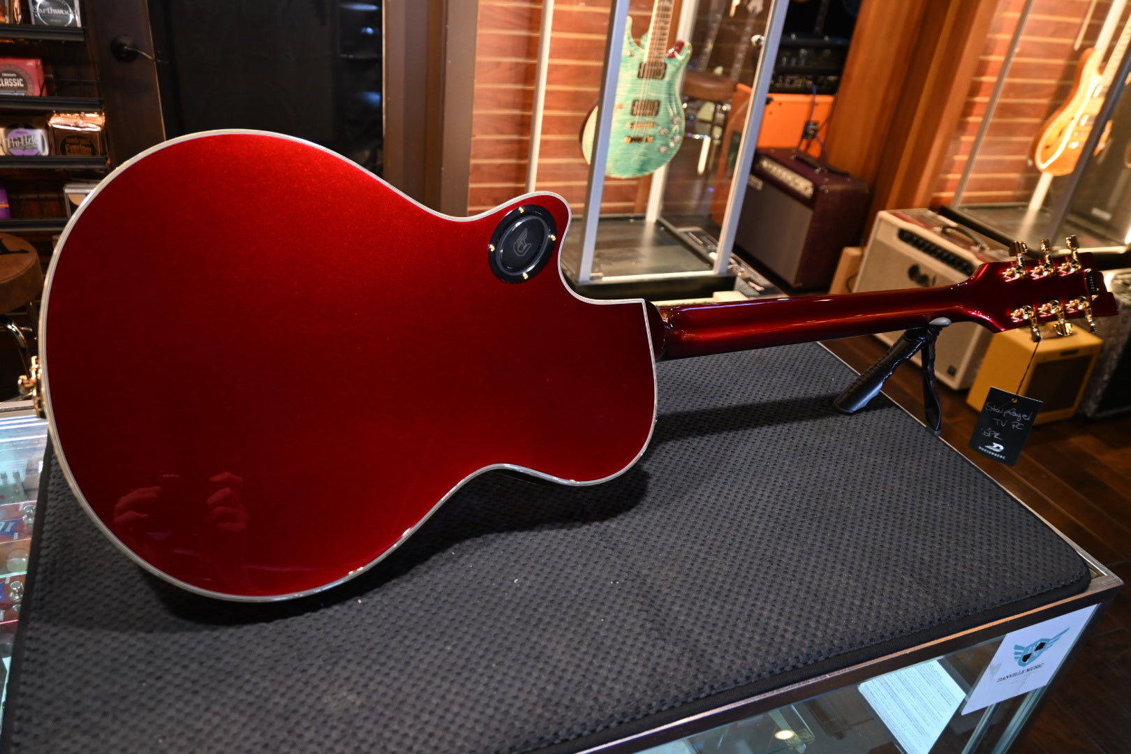 Duesenberg Starplayer TV Phonic - Balboa Red Pearl Guitar #6043 - Danville Music