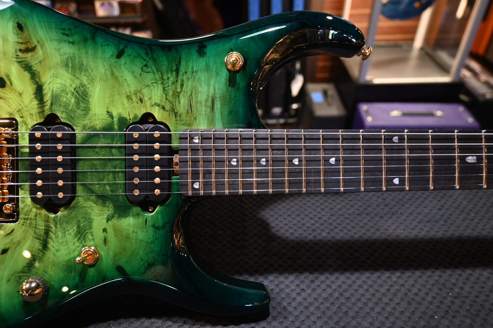 Music Man JP15 BFR - Toxic Sludge Guitar #1462 - Danville Music