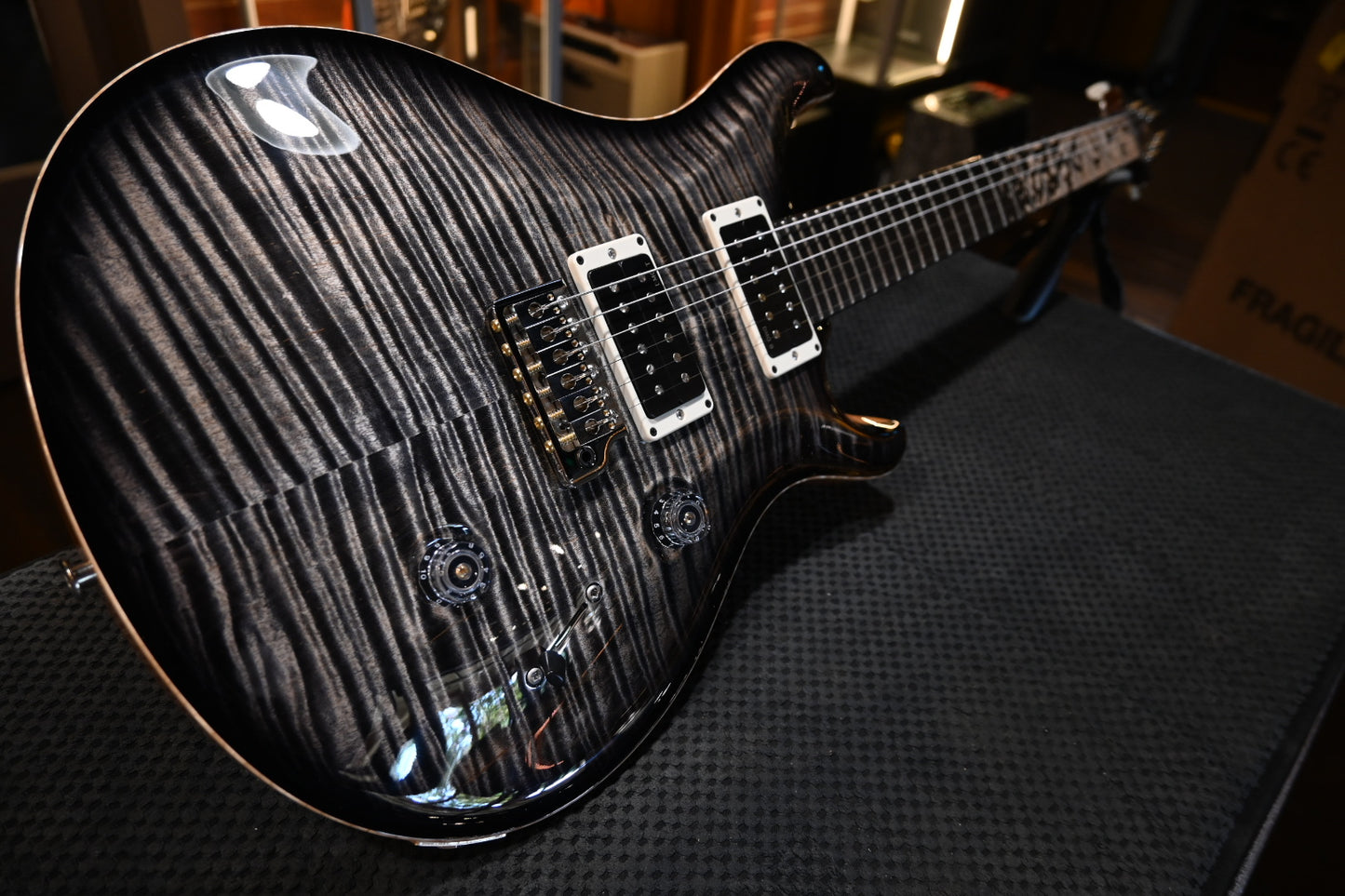 PRS Custom 24 Birds of a Feather Limited Edition - Charcoal Burst Guitar #8481