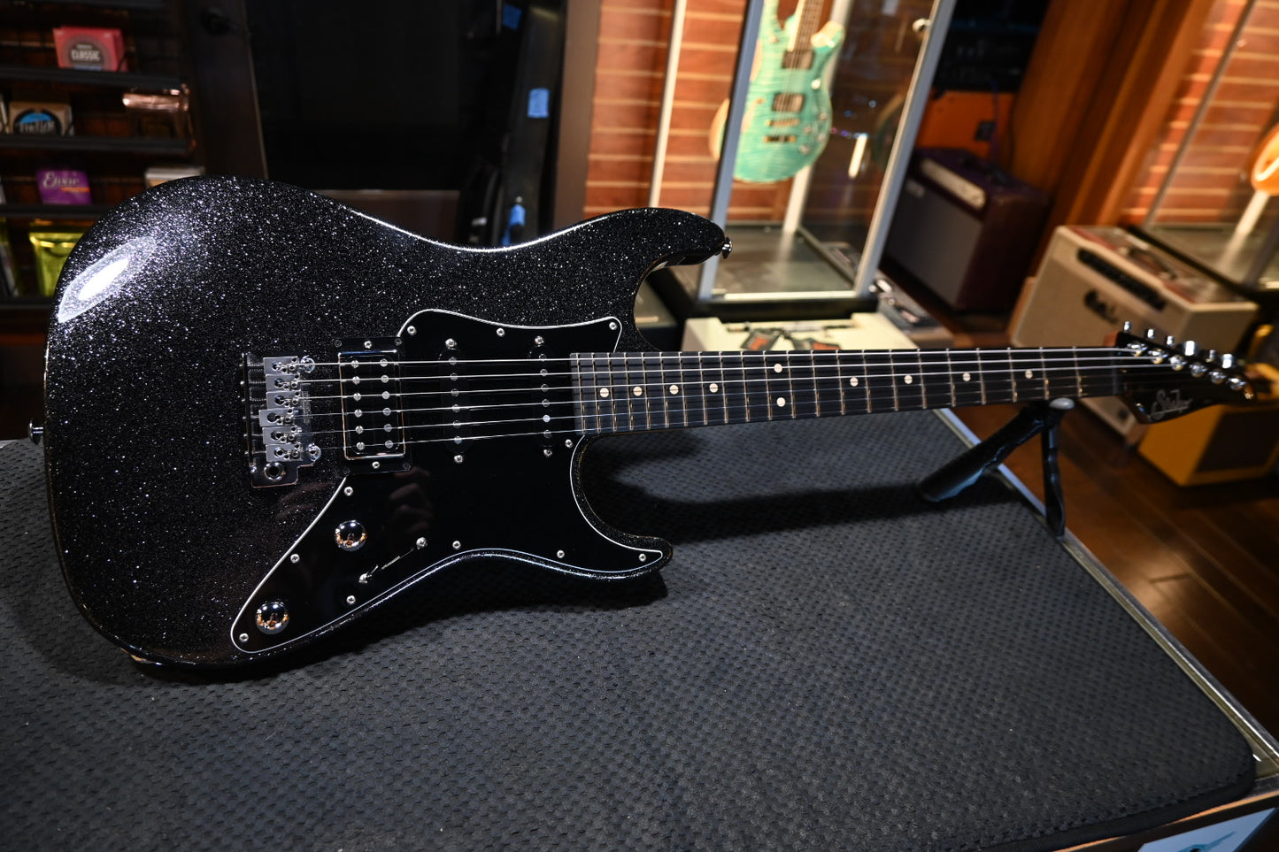 Suhr Pete Thorn Signature Series HSS 2024 - Graphite Metallic Guitar #0563 - Danville Music