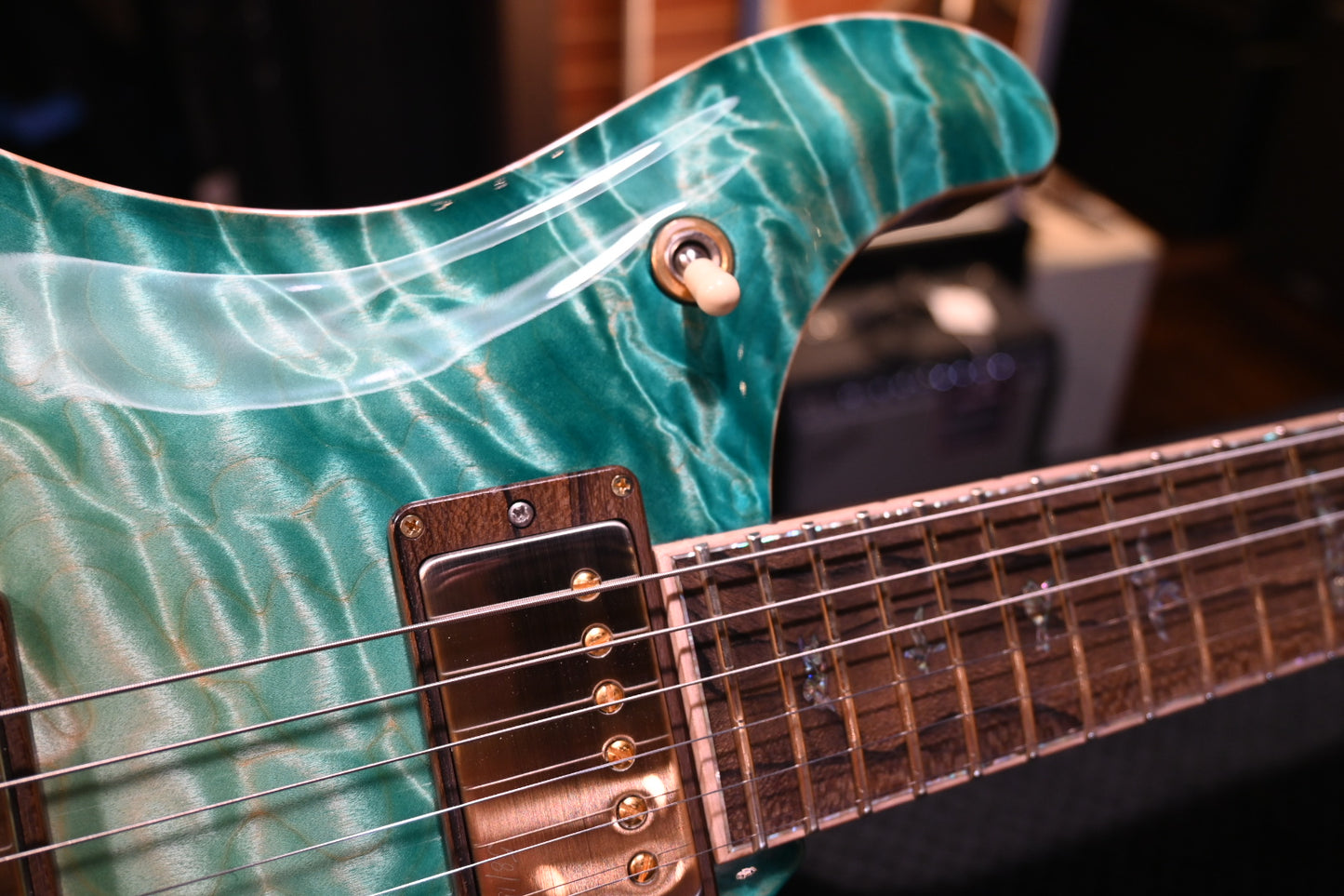 PRS Private Stock McCarty 594 One-Piece Quilt - Bahamian Dragon’s Breath Guitar #11482