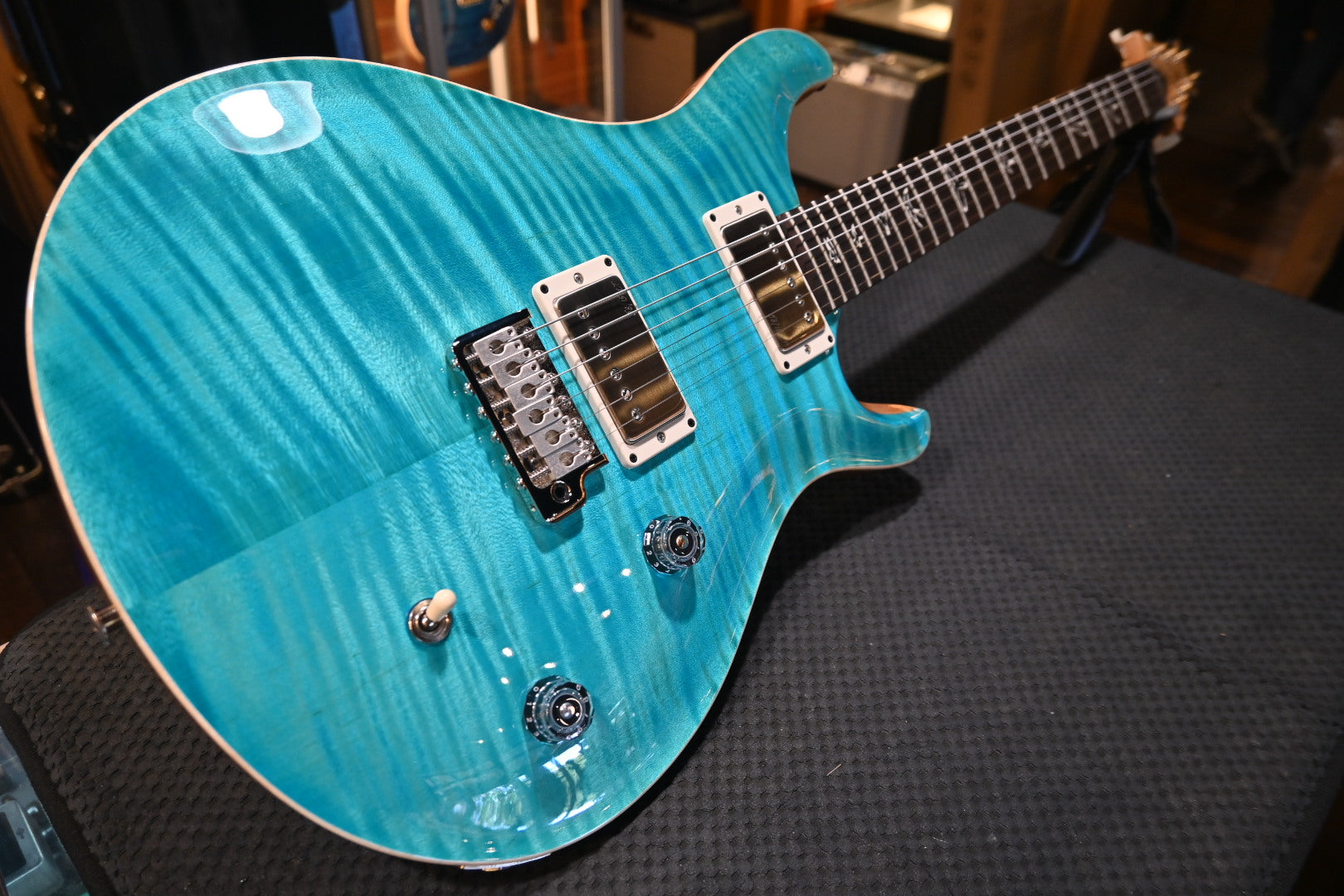 PRS CE 22 Limited Edition - Carroll Blue Guitar #4274 - Danville Music