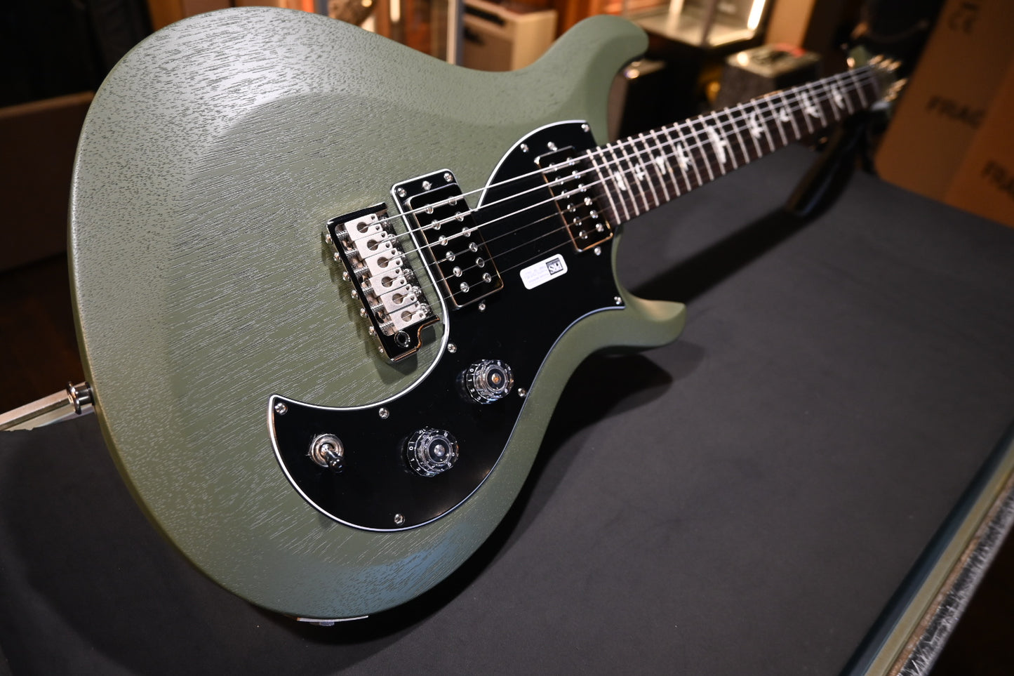 PRS S2 Vela HHT Satin - Matcha Green Guitar #9307