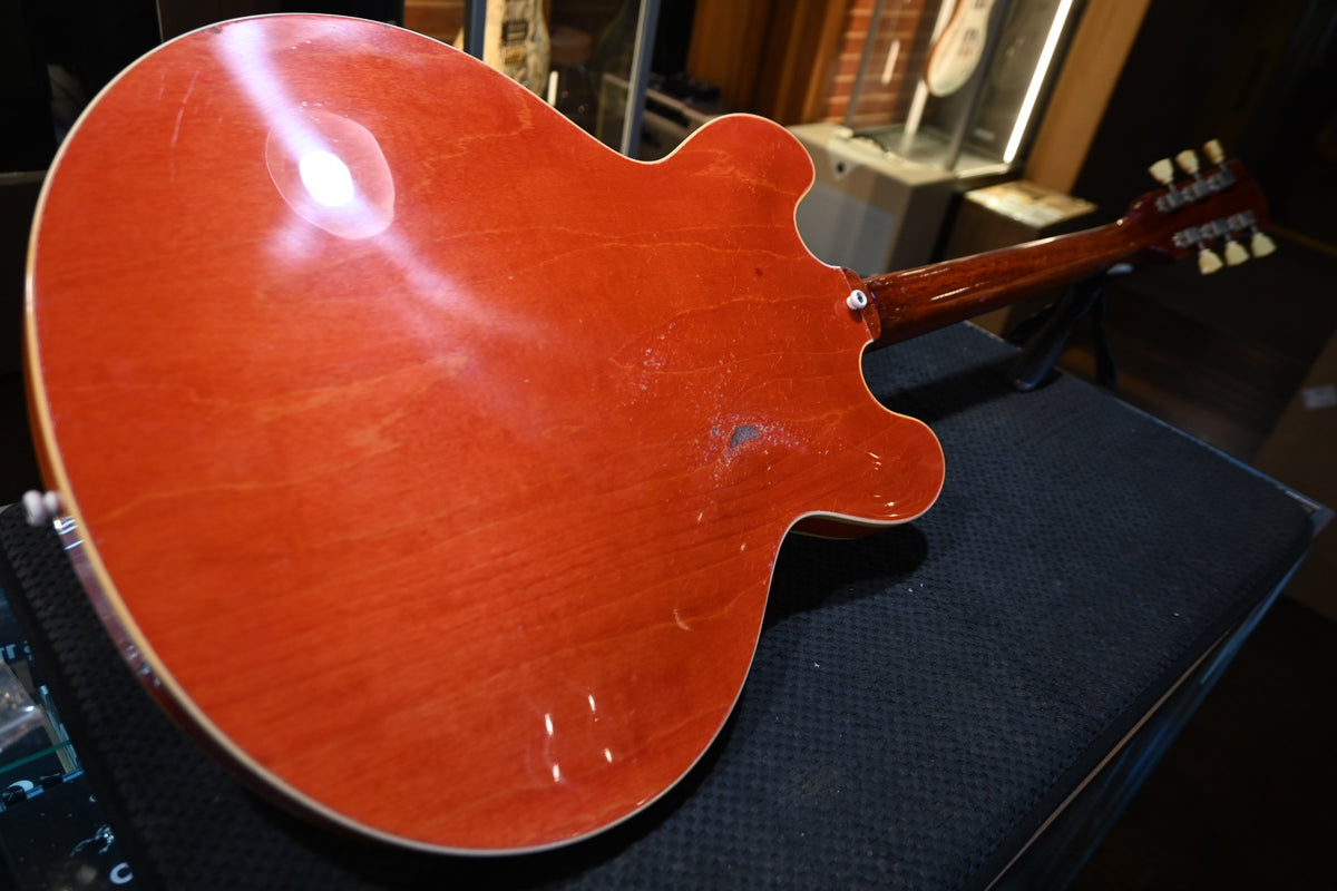 Gibson Custom Shop 1958 ES-335 Reissue Murphy Lab Heavy Aged - Watermelon Cherry Guitar #0049
