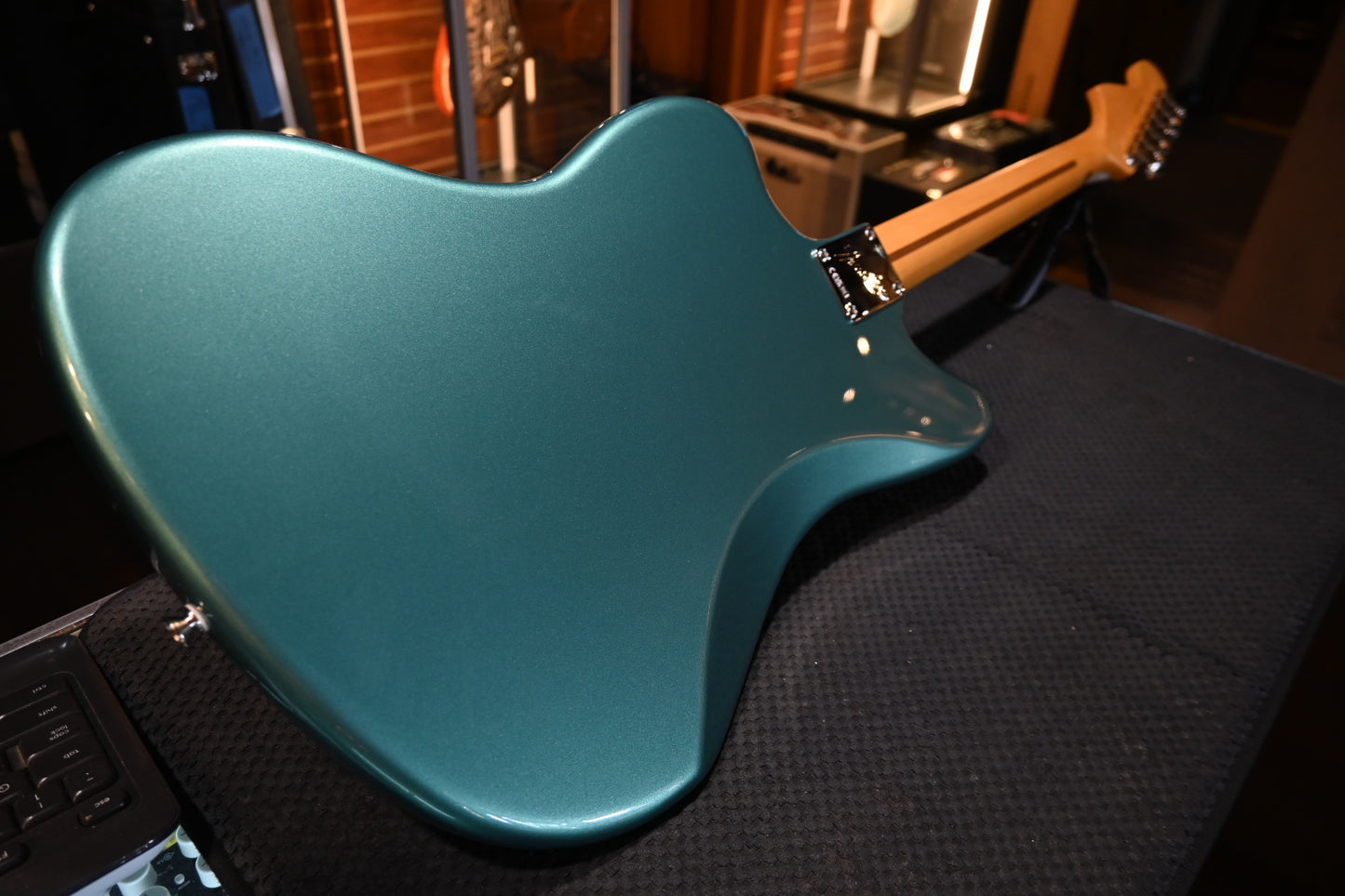 Fender American Professional Classic Jazzmaster - Faded Sherwood Green Metallic Guitar #3792