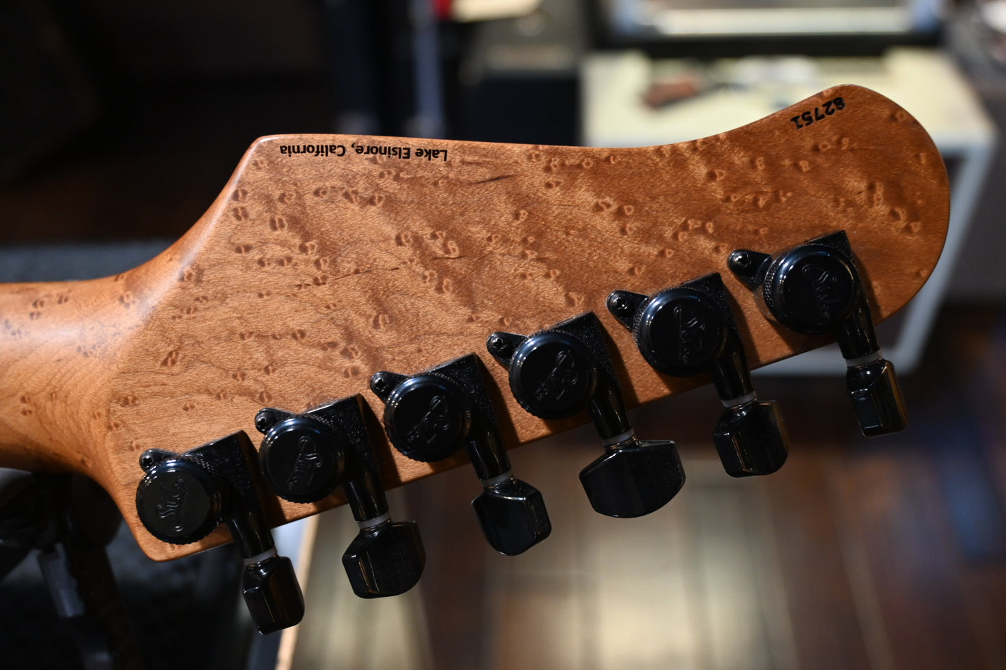 Suhr Custom Standard Antique 2024 - Black Guitar #2751 - Danville Music