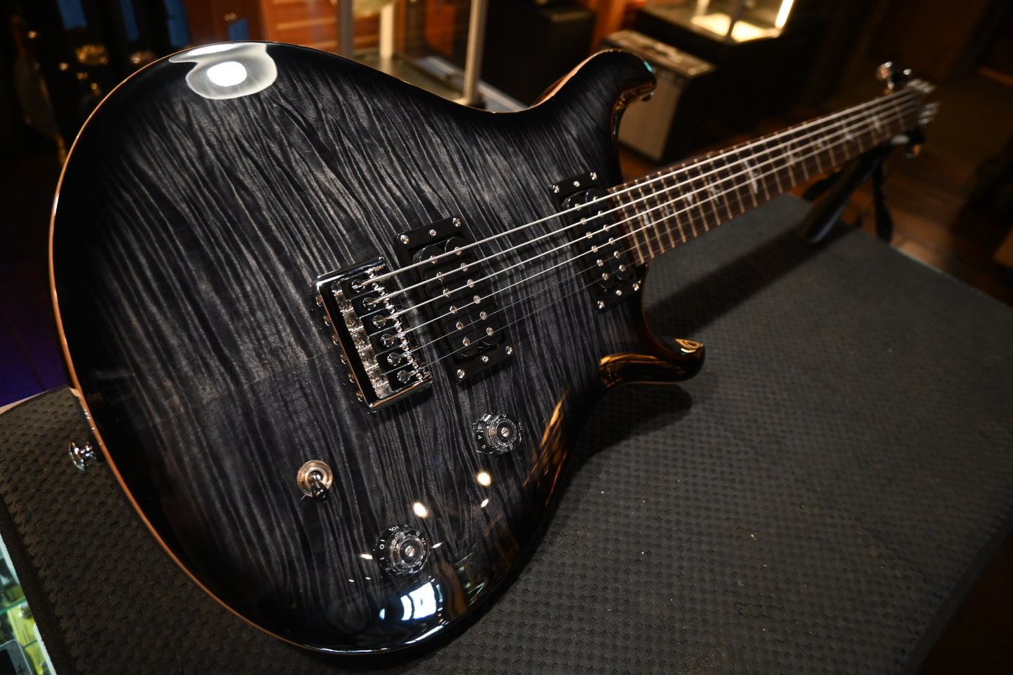 PRS SE 277 - Charcoal Burst Guitar #8691 - Danville Music