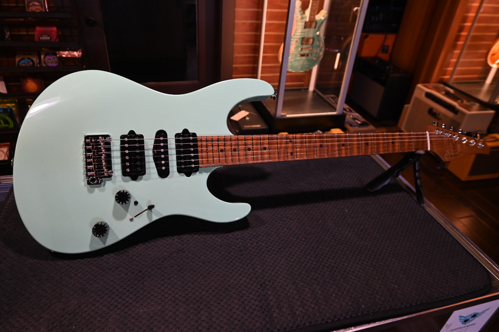 Suhr Modern Antique Limited Edition - Surf Green Guitar #9367 - Danville Music