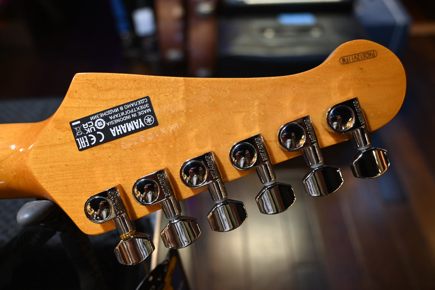 Yamaha Pacifica PAC612VIIFM - Indigo Blue Guitar #3113