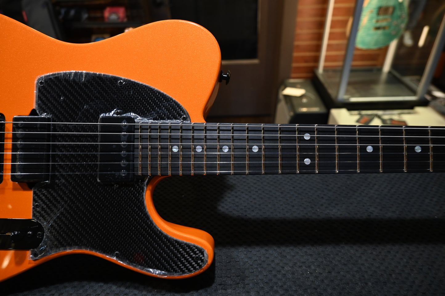 Suhr Andy Wood 10th Anniversary Signature Series Modern T - Arancio Orange Guitar #2291 - Danville Music