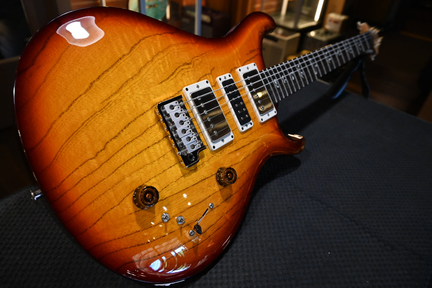 PRS Wood Library Swamp Ash Special - Dark Cherry Sunburst Guitar #7357 - Danville Music