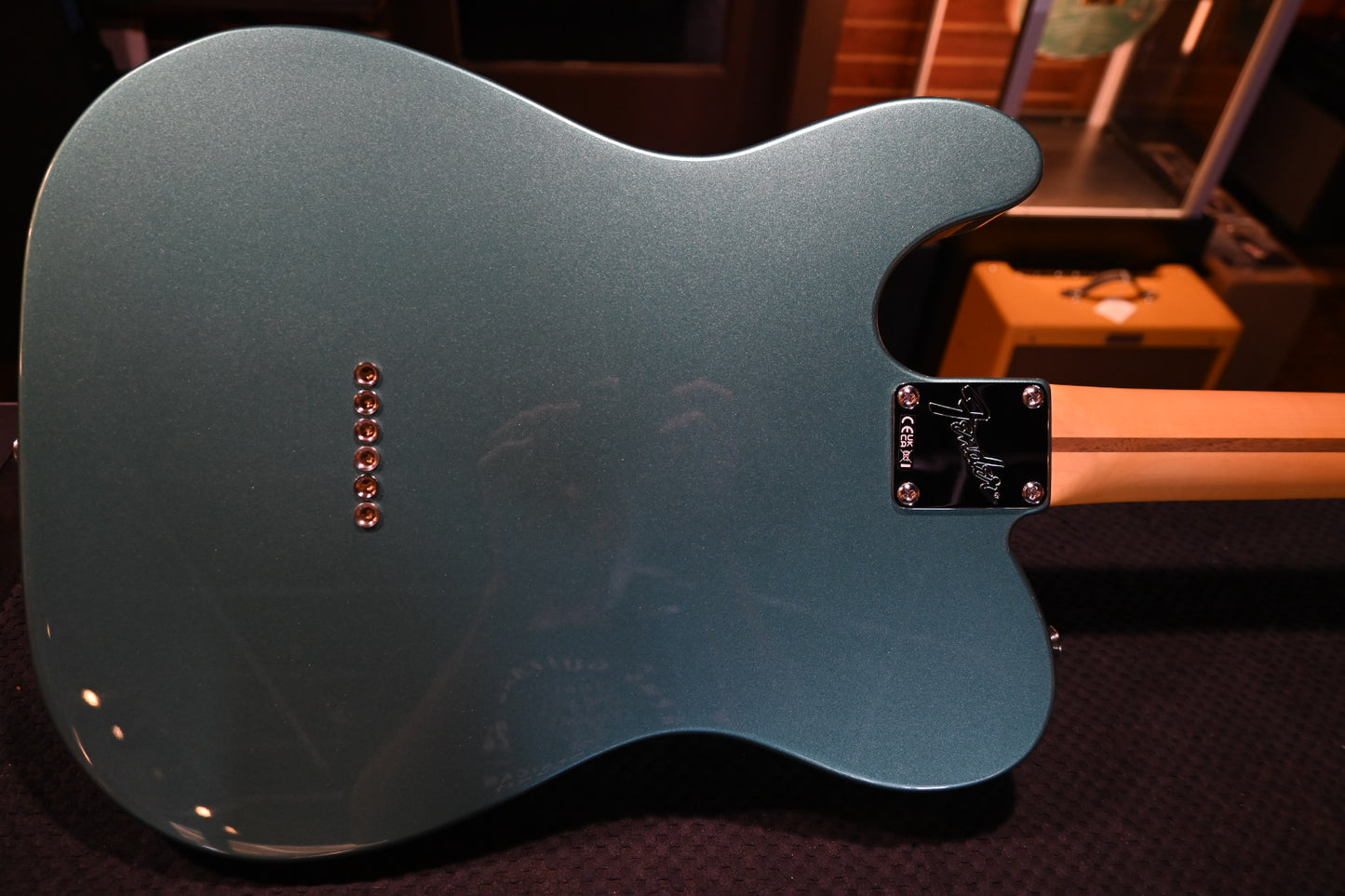Fender American Classic Telecaster - Faded Sherwood Green Metallic Guitar #9890