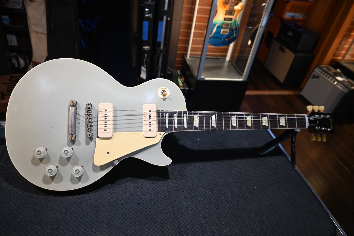 Gibson Custom Shop 1955 NAMM Show Les Paul Platinum Murphy Lab Light Aged 2025 - Platinum Guitar #5324