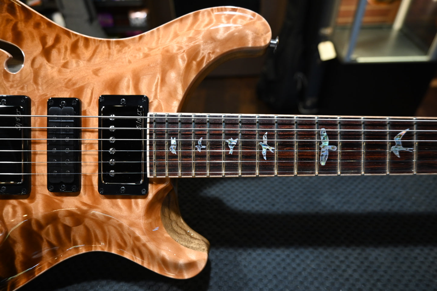 PRS Private Stock Special Semi-Hollow 2024 - Reverse Amaretto Dragon’s Breath Guitar #11257