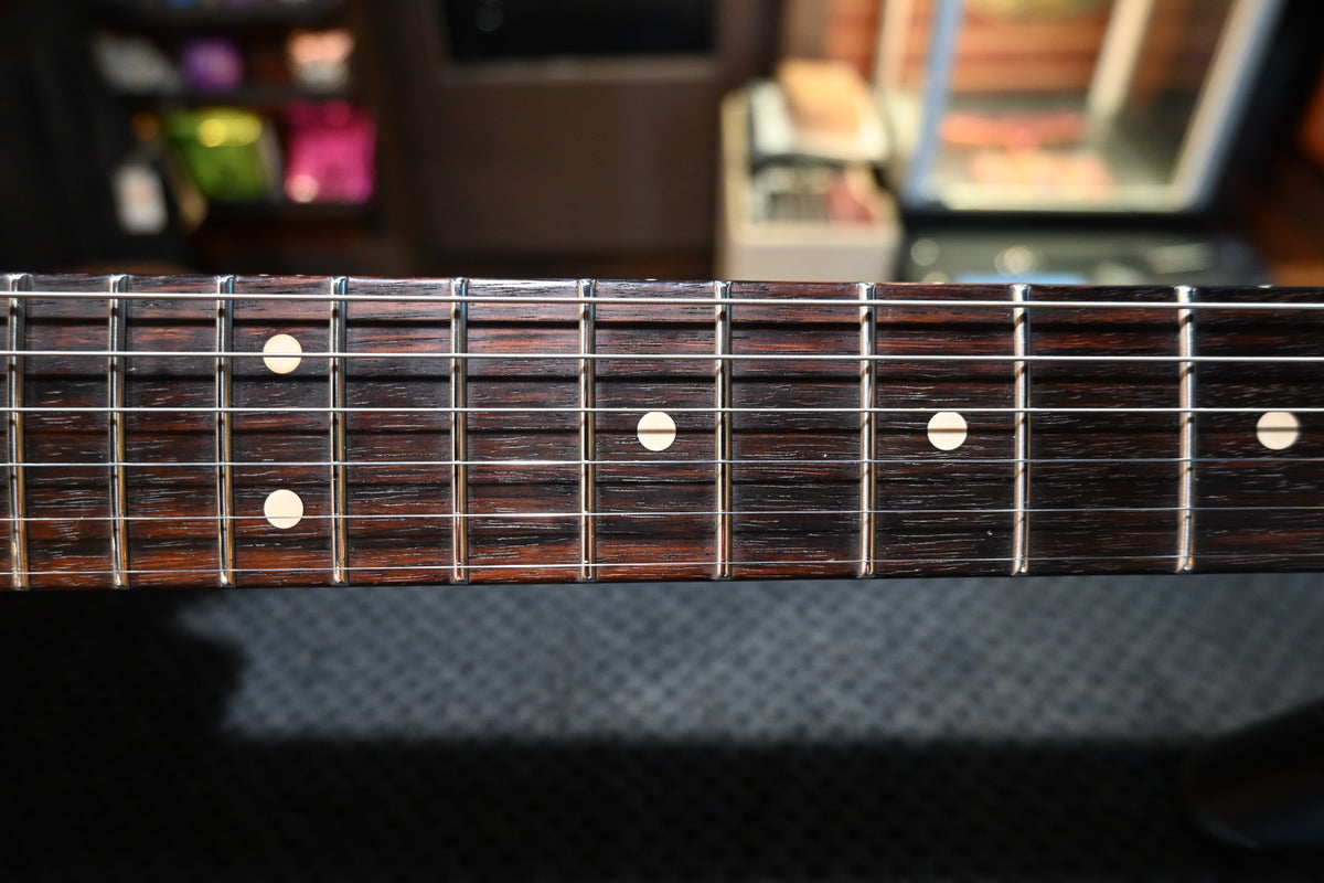 Tom Anderson Drop Top Classic Shorty Hollow Koa 2023 - Light Tobacco Shaded Edge Guitar #123A