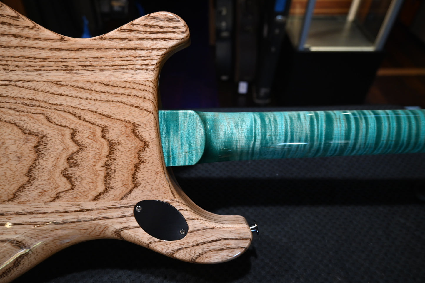PRS Wood Library McCarty 594 Semi-Hollow Danville Music 35th Anniversary Artist Top - Bahamian Blue Guitar #8204