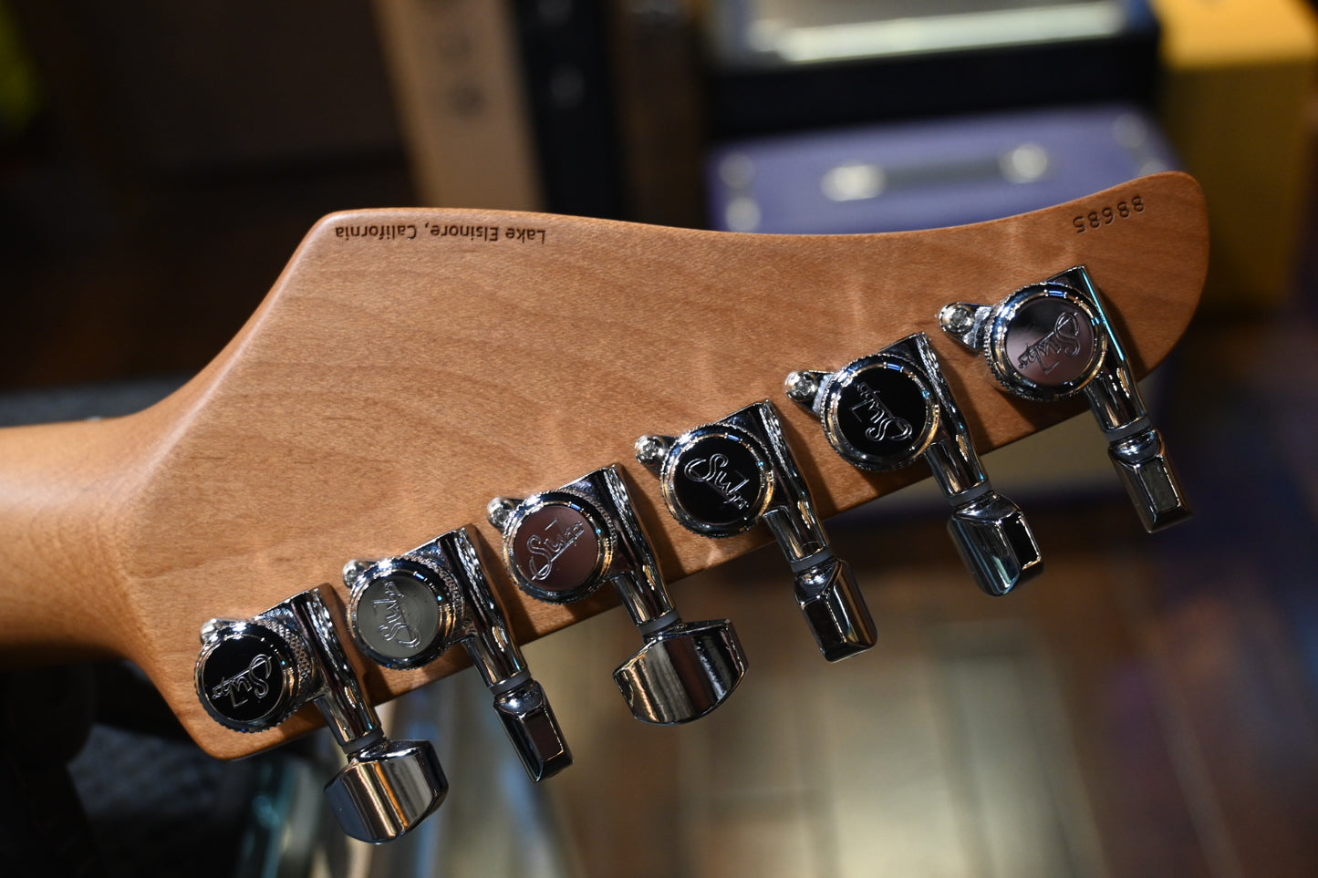 Suhr Custom Modern - Black Guitar #8685