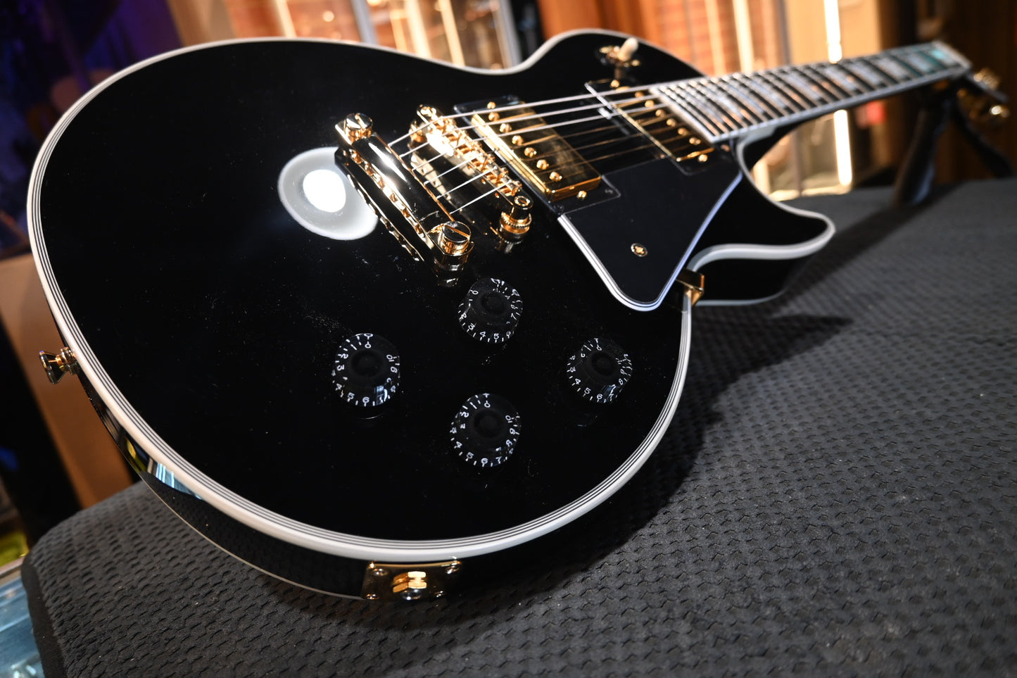 Epiphone Les Paul Custom - Ebony Guitar #1876