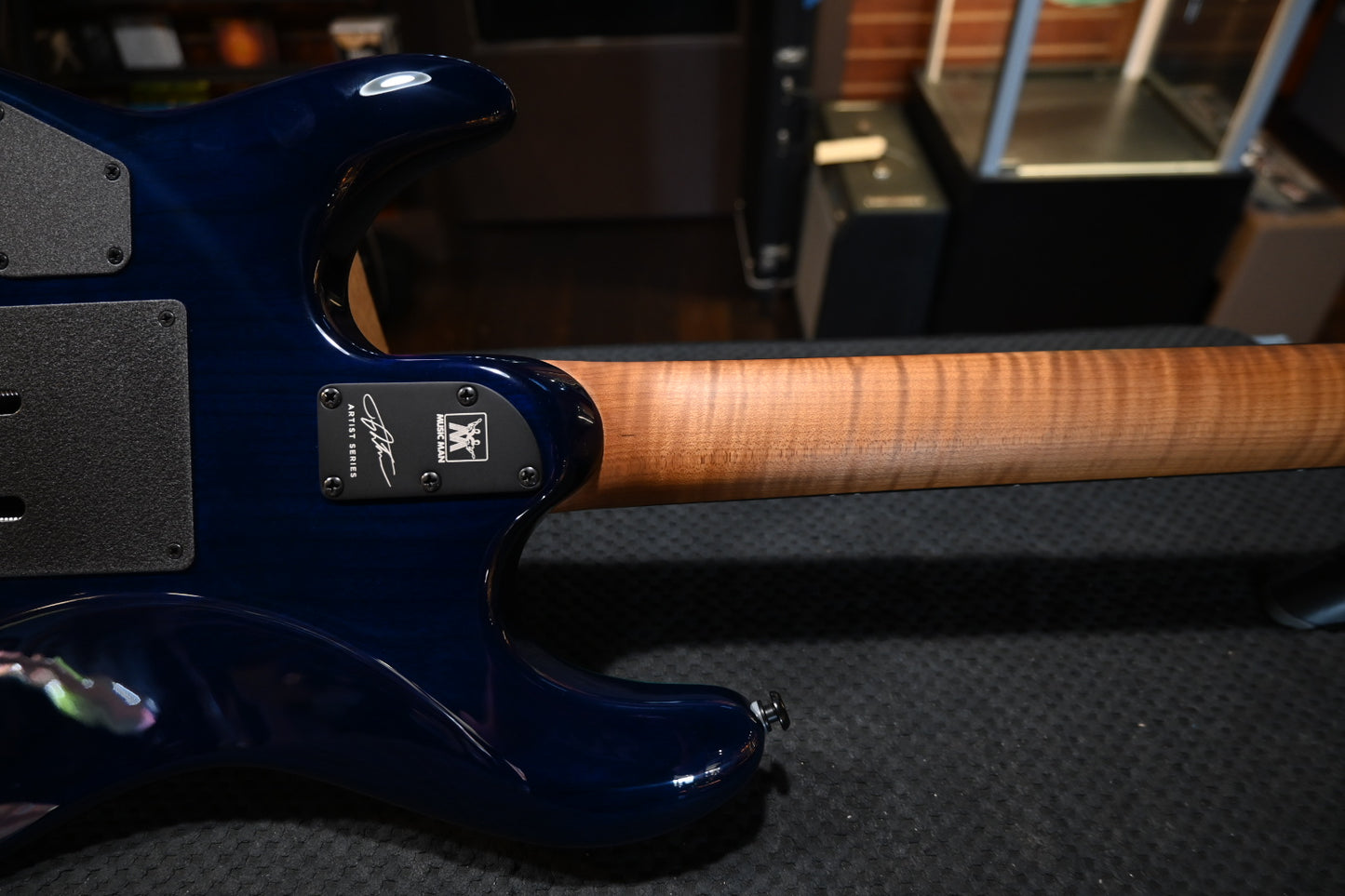 Music Man Jason Richardson Cutlass HT - Water Temple Guitar #3818 - Danville Music