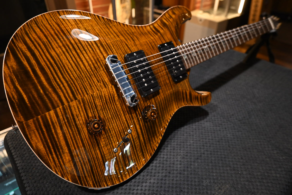 PRS Wood Library Custom 24 Stoptail Limited Edition 10-Top - Tiger Eye Guitar #0239