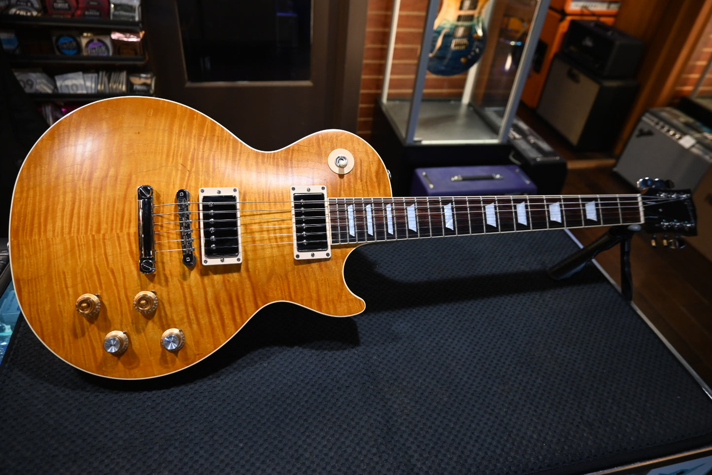 Gibson Kirk Hammett “Greeny” Les Paul Standard 2023 - Greeny Burst Guitar #0305 - Danville Music