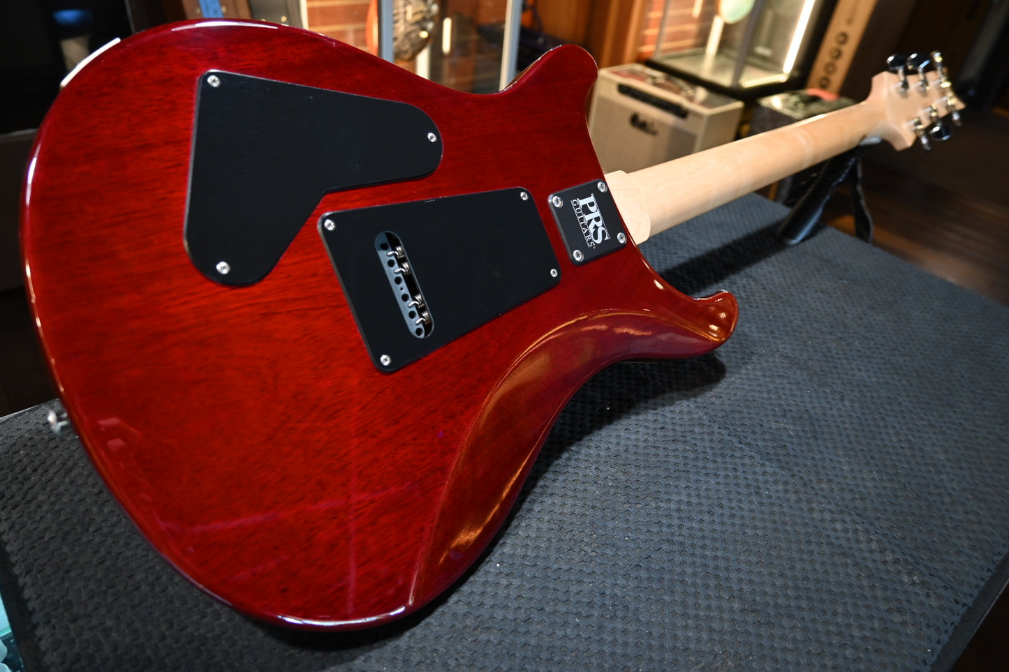 PRS CE 24 Semi-Hollow 2021 - Fire Red Guitar #4767