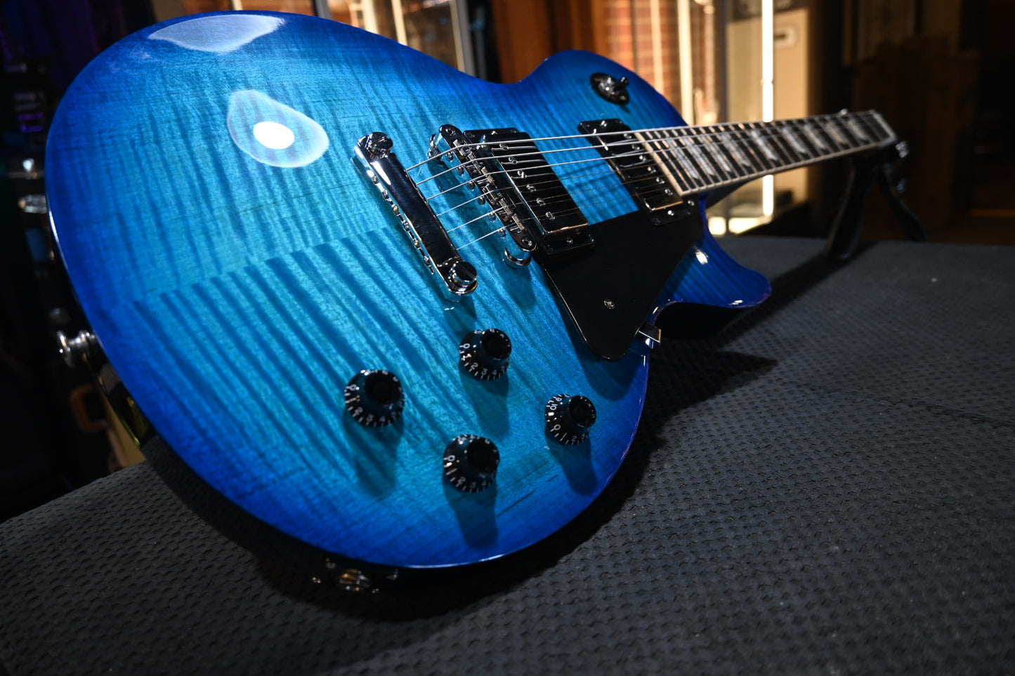 Gibson Les Paul Studio Session - Cobalt Burst Guitar #0202