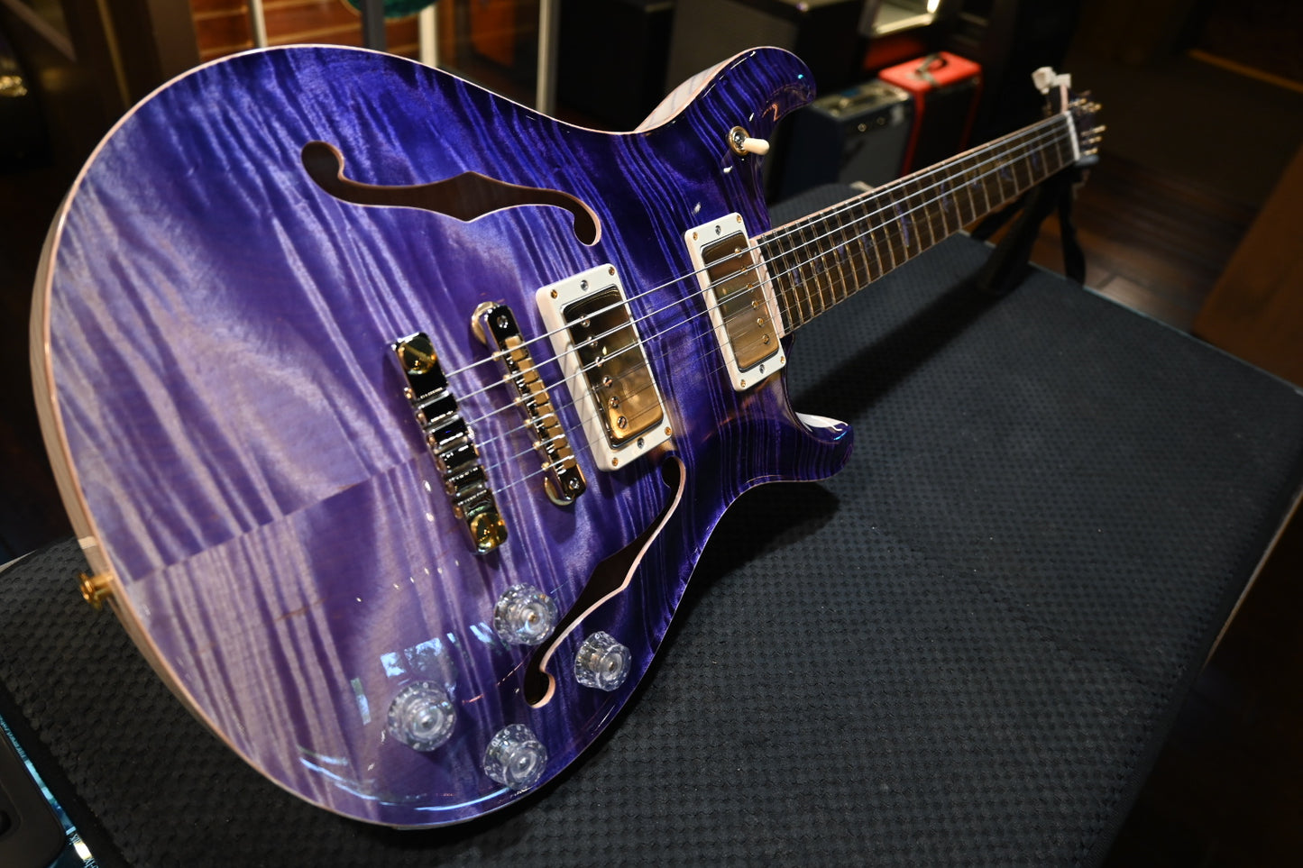 PRS Private Stock McCarty 594 Hollowbody II - Purple Dragon’s Breath Guitar #10773 - Danville Music