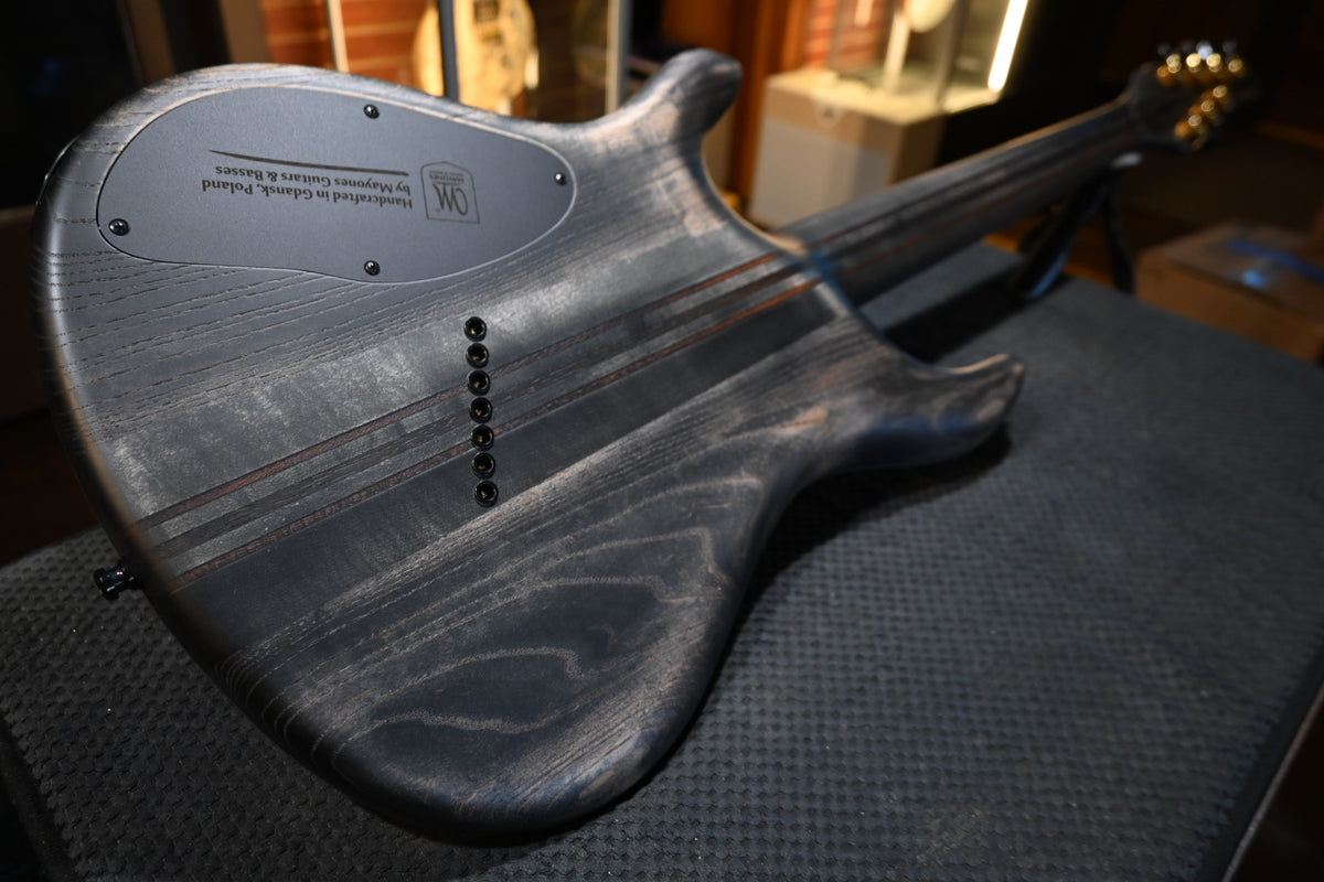 Mayones Regius VF 7 Multi-Scale - Antique Black Matt Guitar #8144