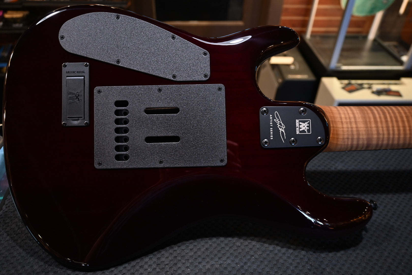 Music Man Jason Richardson 7-String Cutlass HT - Death Mountain Guitar #3530 - Danville Music