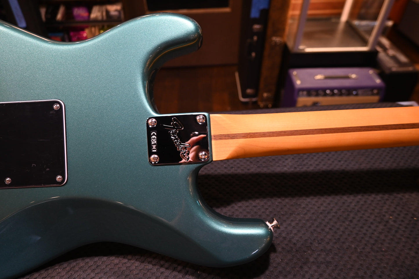 Fender American Professional Classic Stratocaster HSS - Sherwood Green Metallic Guitar #1615