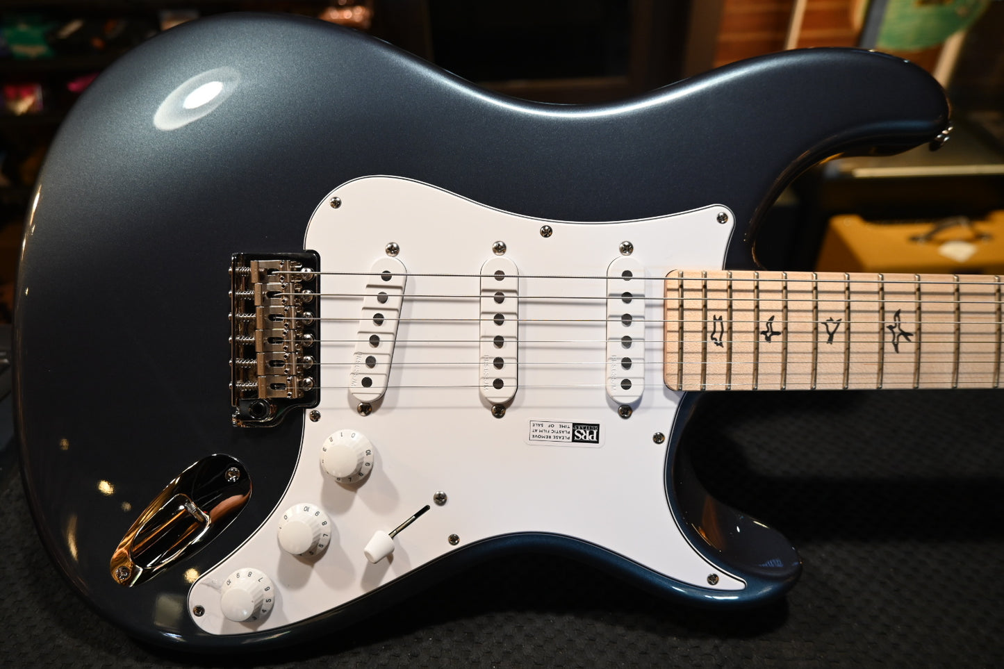 PRS Silver Sky Maple Figured Maple Neck - Venetian Blue Guitar #8240
