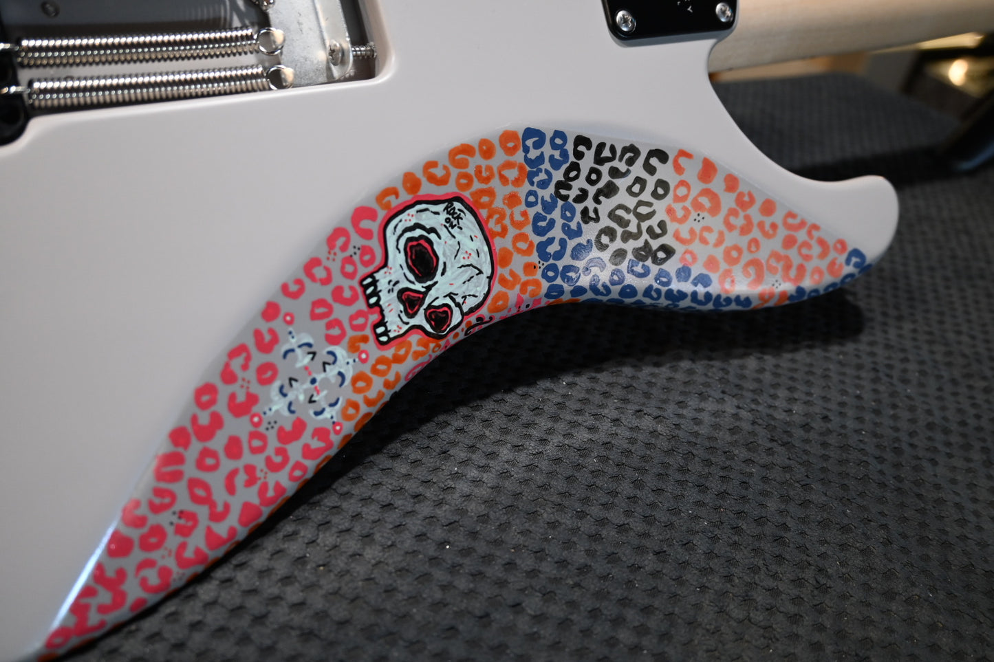 PRS Silver Sky Danville Music x Rosati “Skull Menagerie” 2026 - Moc Sand Satin Guitar #4866
