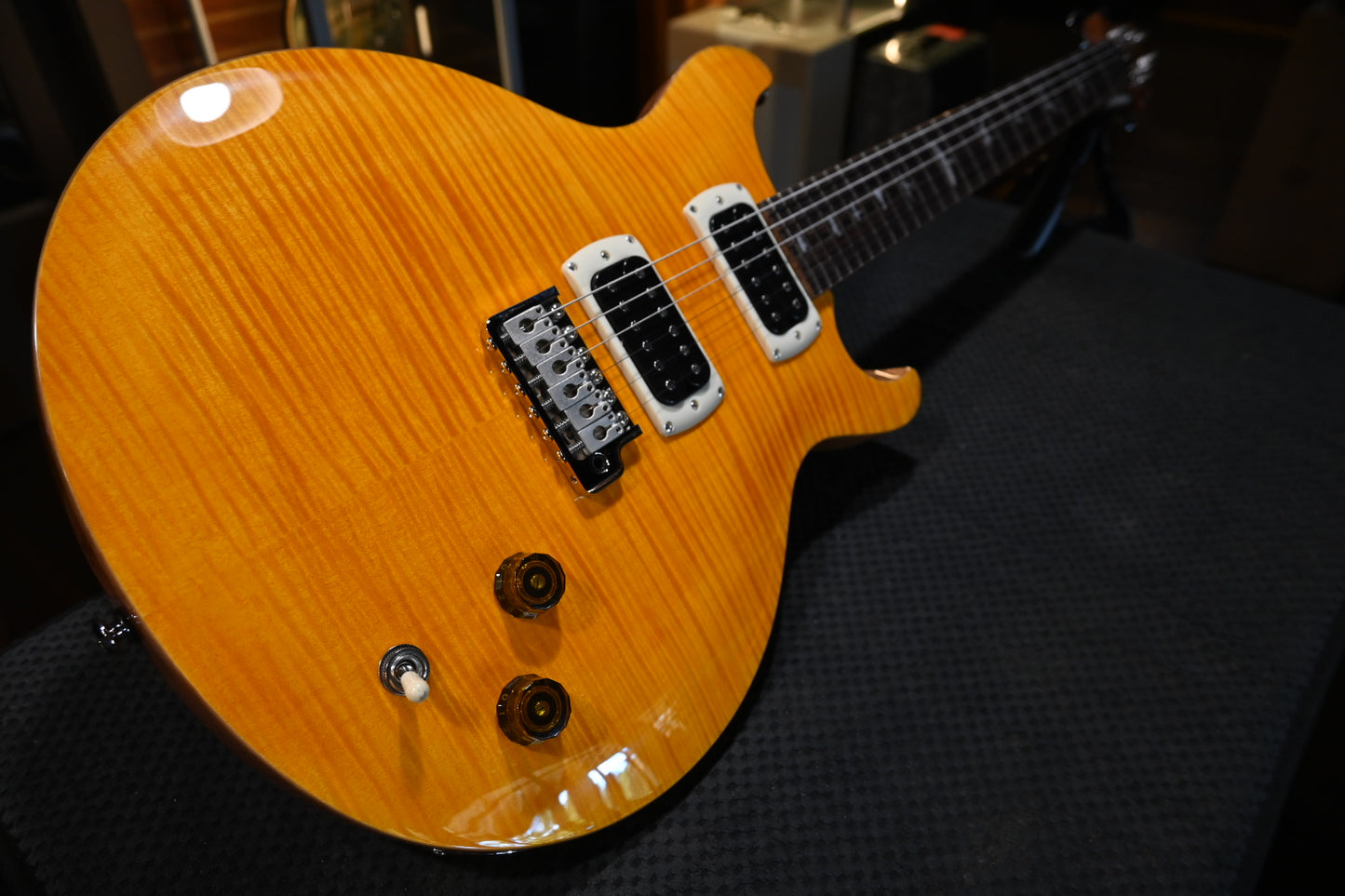 PRS SE Santana - Santana Yellow Guitar #5341