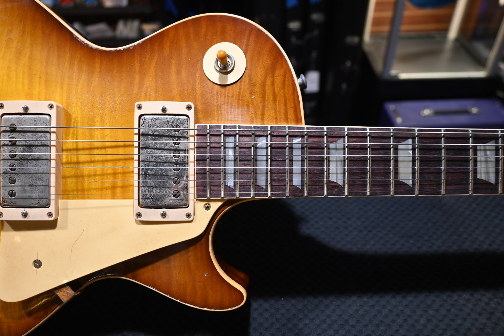Gibson Custom Shop 1959 Les Paul Standard Reissue Murphy Lab Heavy Aged - Golden Poppy Burst Guitar #2384 - Danville Music