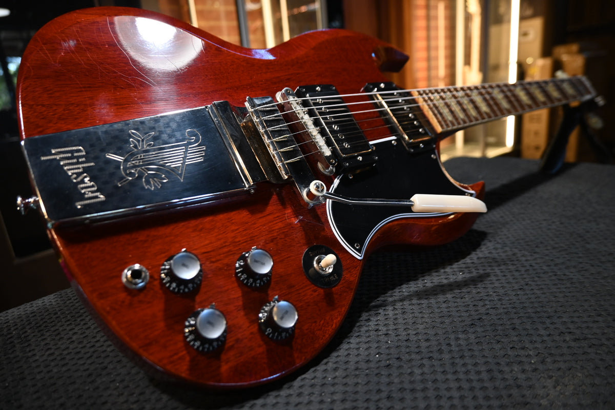 Gibson Custom Shop 1964 SG Standard Reissue Murphy Lab Light Aged 2023 - Cherry Red Guitar #1094