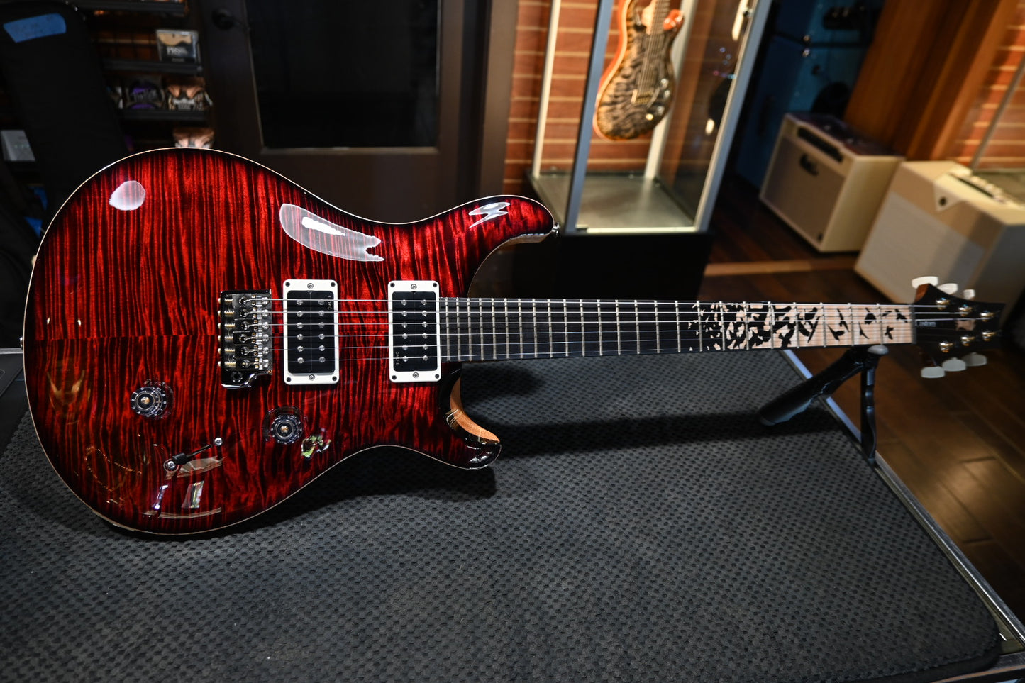 PRS Custom 24 Birds of a Feather Limited Edition - Blood Red Guitar #1536