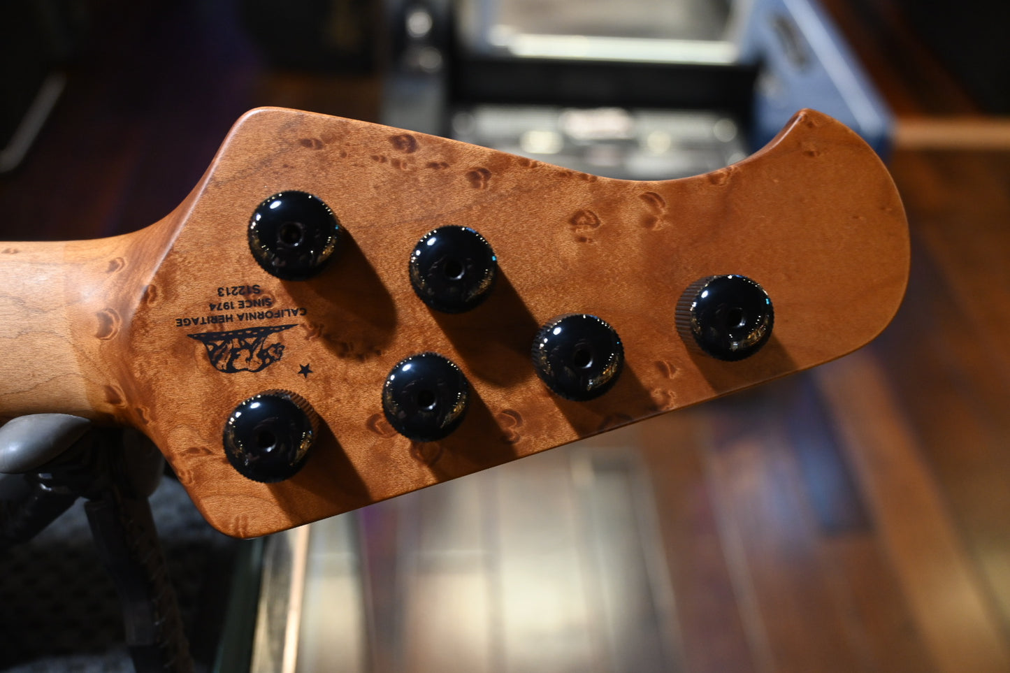 Music Man Kaizen 6 LTD - Black Limba Guitar #2213