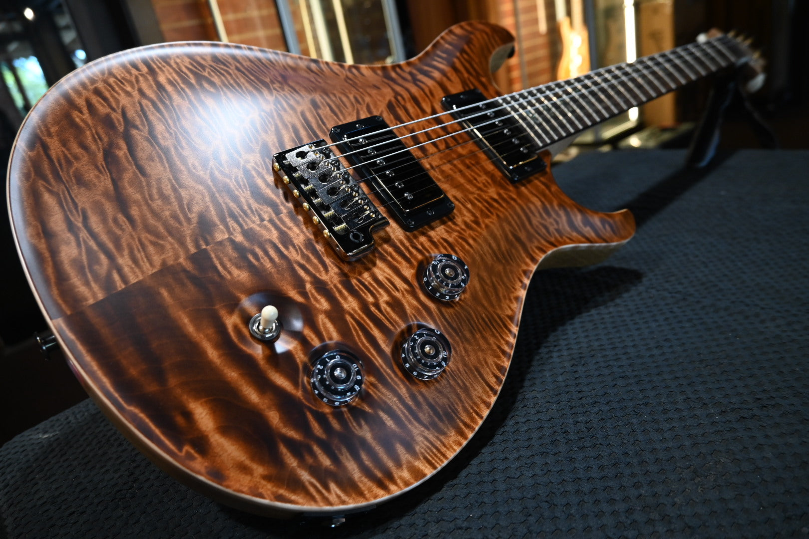 PRS Wood Library DGT 10-Top Quilt - Copperhead Satin Guitar #2068 - Danville Music