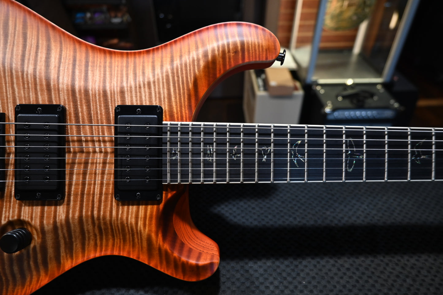 PRS Wood Library Holcomb 10-Top - Autumn Sky Satin Guitar #0437