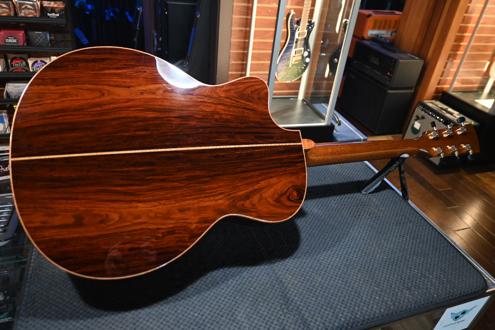 Goodall Concert Jumbo Cutaway 2017 Master Grade Redwood/AAA Cocobolo Guitar #6587 - Danville Music