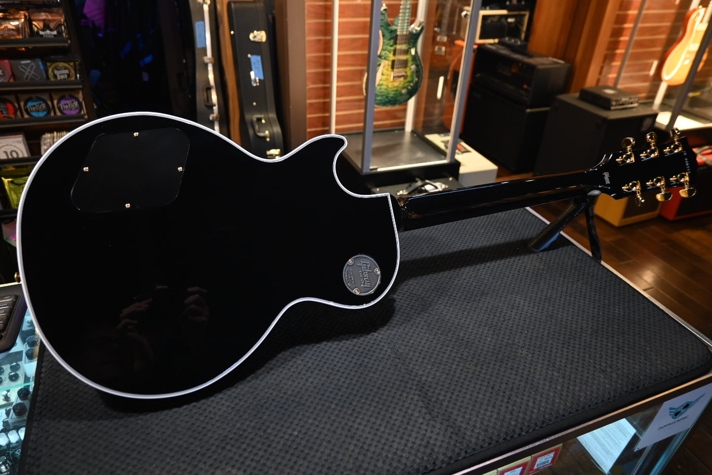 Gibson Custom Shop Les Paul Custom - Ebony Guitar #3722