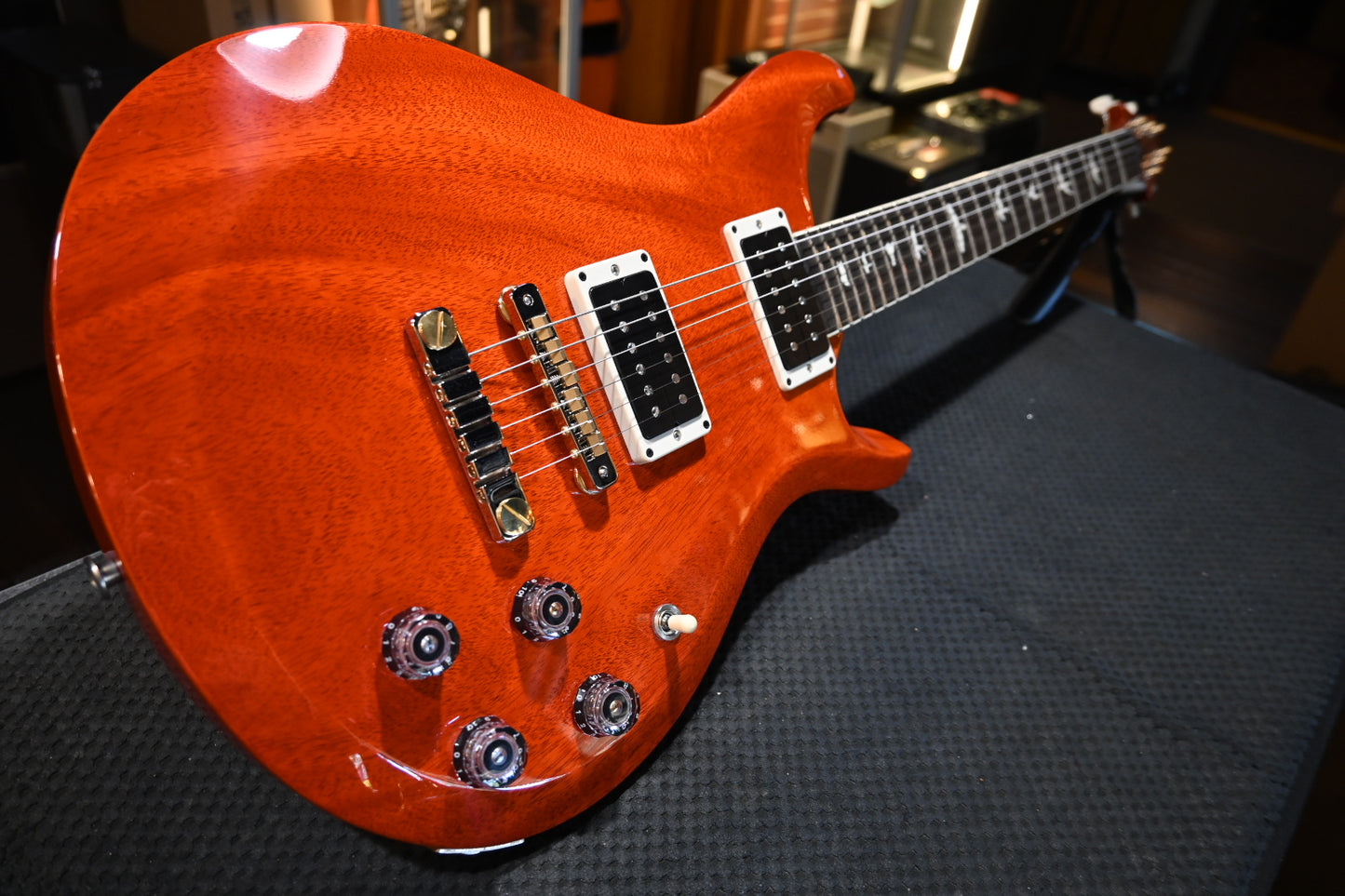 PRS Wood Library S2 McCarty 594 Thinline - Orange Guitar #5484