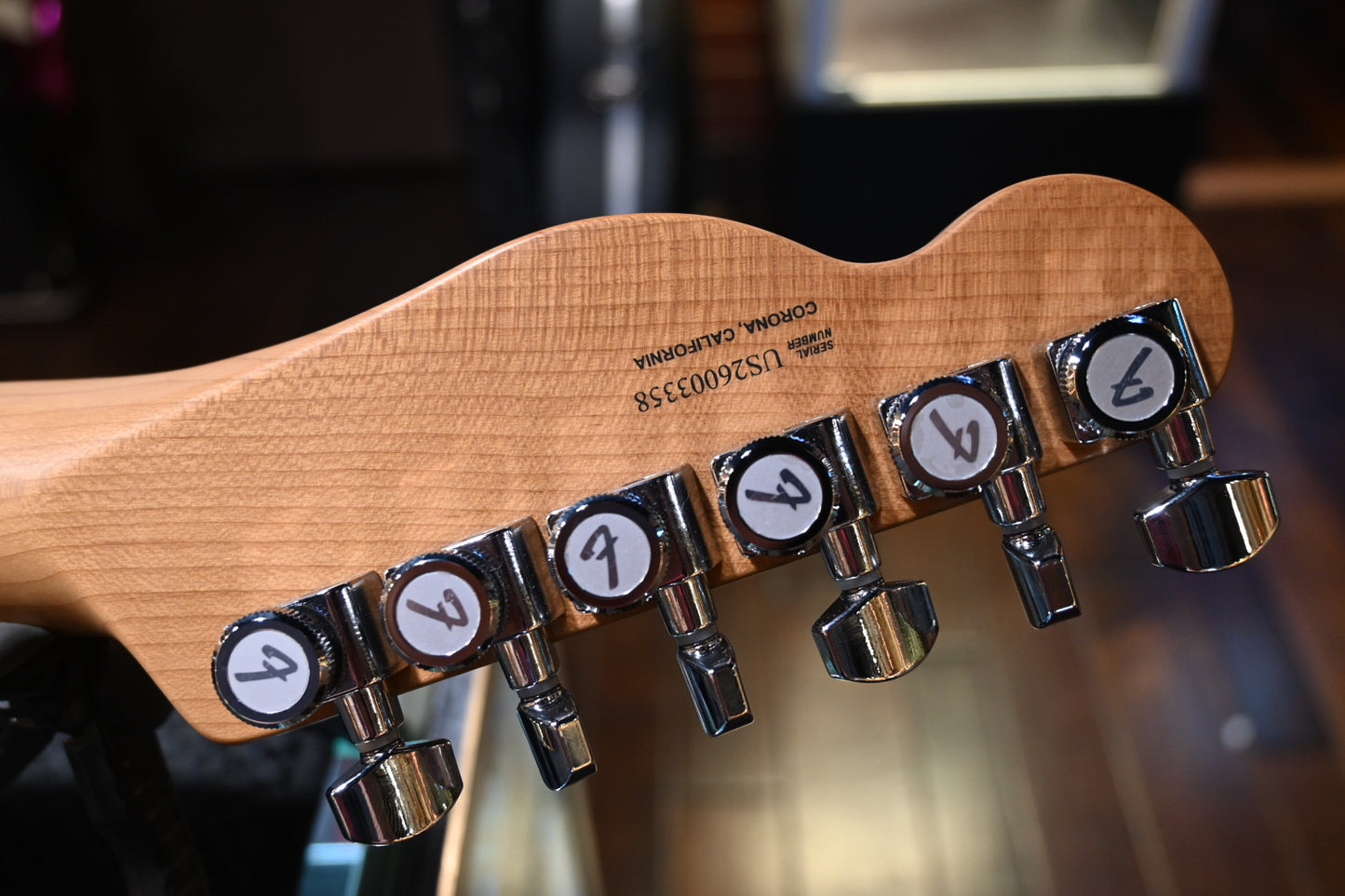 Fender Limited Edition American Ultra II Telecaster - Antique Olive Guitar #3358
