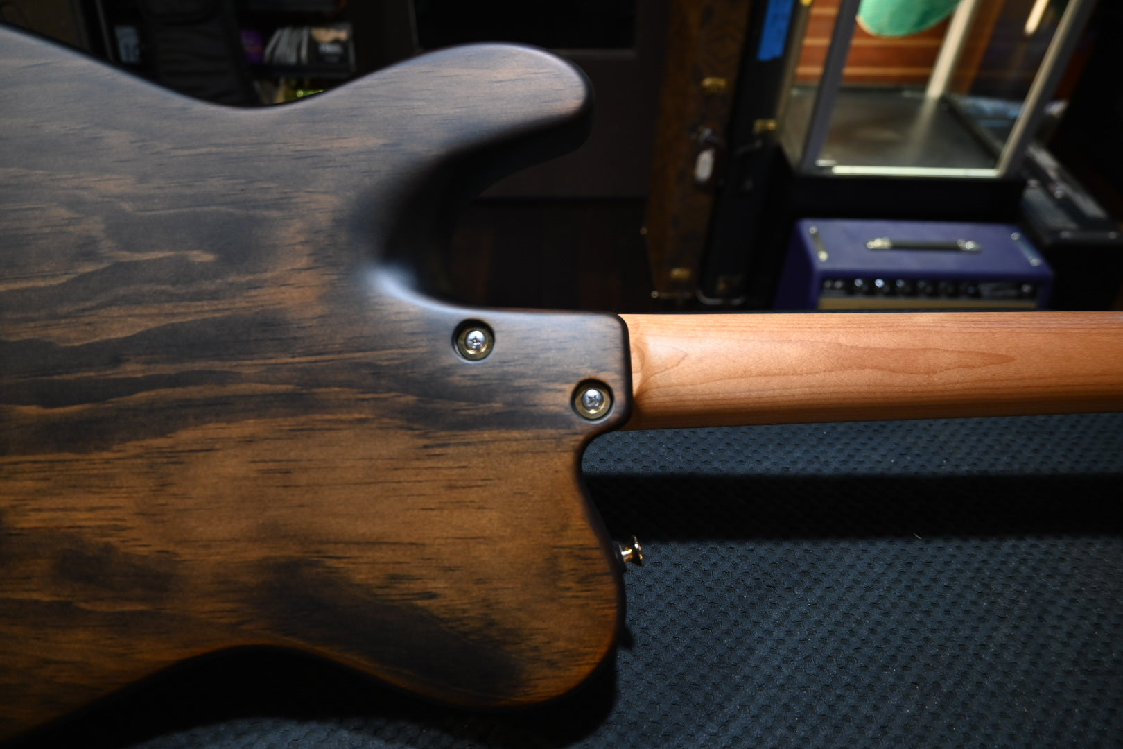 Tom Anderson T Icon Roasted Pine - Satin Rustic Brown Guitar #125A - Danville Music