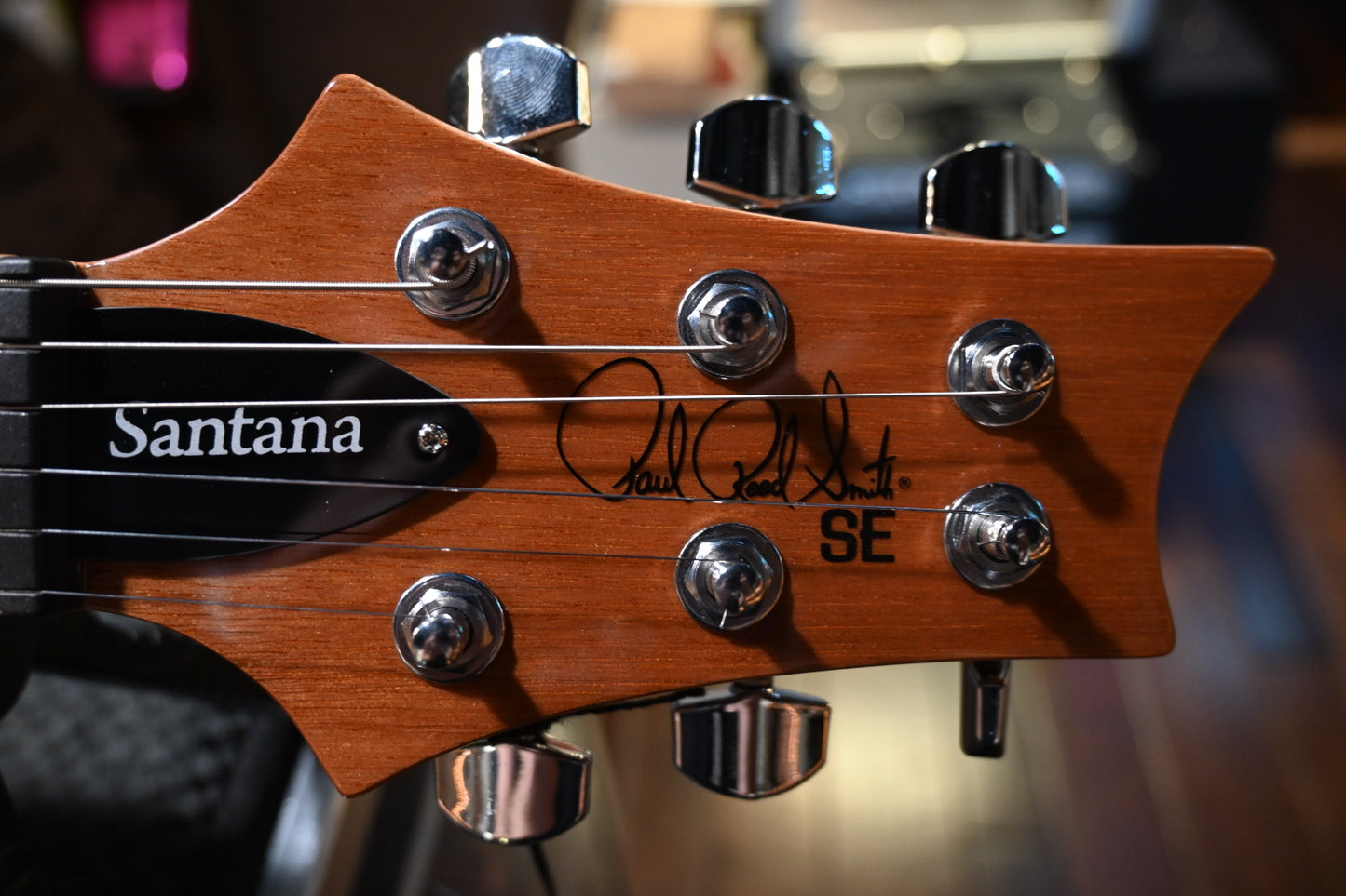 PRS SE Santana - Santana Yellow Guitar #5341