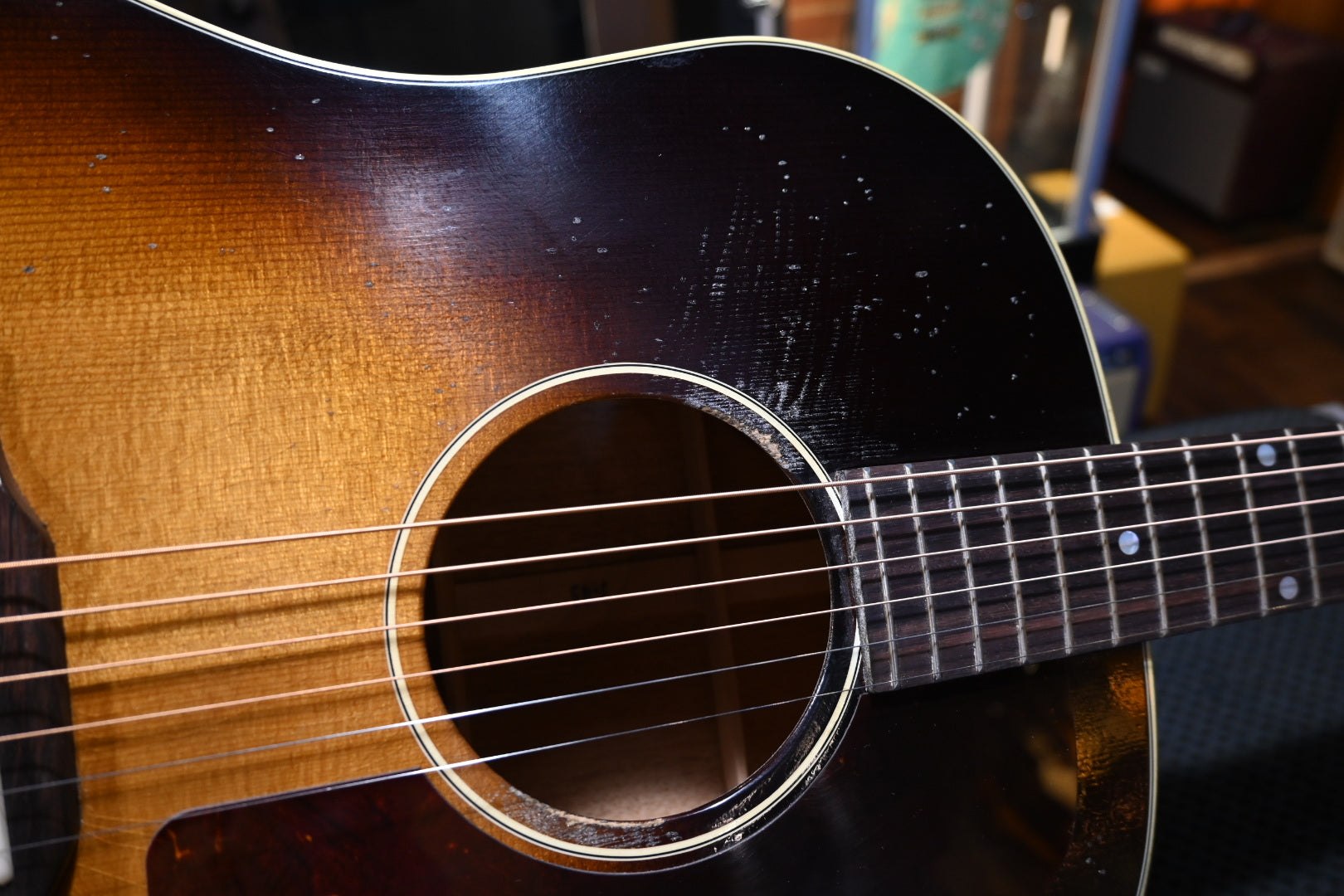 Gibson Custom Shop 1955 J-45 Murphy Lab Light Aged - Vintage Sunburst Guitar #5047 - Danville Music