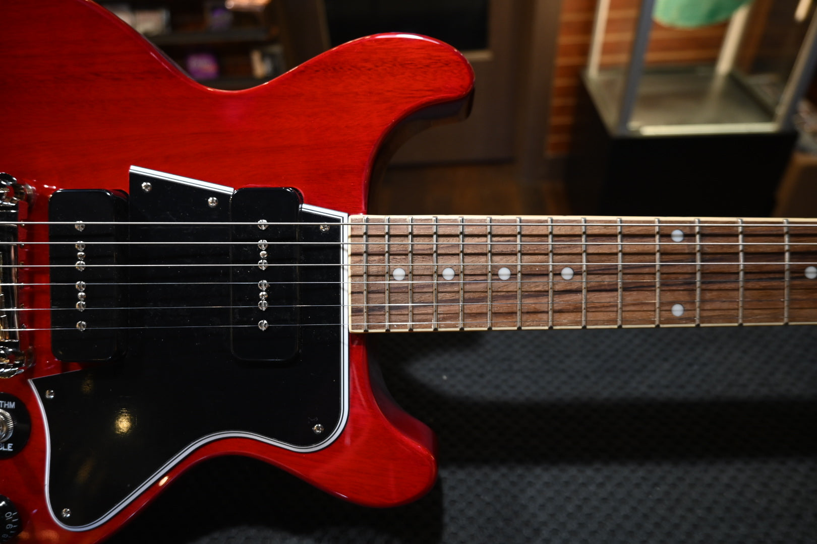 Epiphone Les Paul Special Double Cut - Cherry Red Guitar #0131 - Danville Music