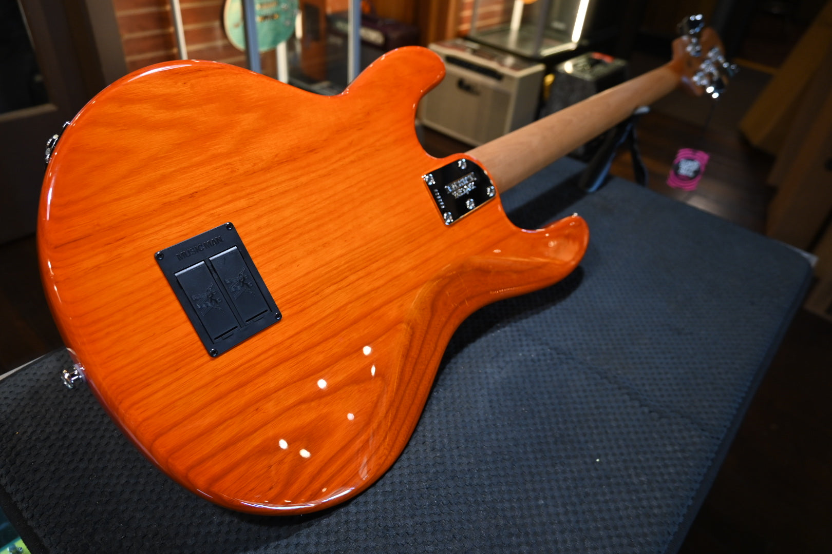 Music Man Stingray Special H - Translucent Orange Bass #9225 - Danville Music